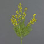 Rama de mimosa artificial AQUILINA, amarillo, 70cm