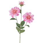 Dahlia artificial ANJULIKA, rosa, 75cm, Ø6-12cm
