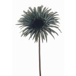 Gerbera artificial SIEDA, azul-verde, 65cm, Ø10cm