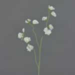 Flor artificial Lathyrus ASFALOTH, blanca, 65cm