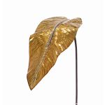 Hoja artificial de caña de India DEBY, oro, 95cm
