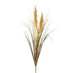 Hierba decorativa WAHAN con panículas, varilla, marrón, 105cm