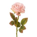 Flor artificial rosa DRINT, rosa, 60cm, Ø10,5cm