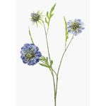 Rama artificial Scabiosa RUXTER, azul, 60 cm