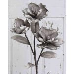 Rama de camelia decorativa RANIA, gris, 95cm, Ø20cm
