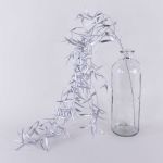 Rama de sauce llorón artificial DIMMI, brillo, plata, 100cm