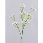 Gypsophila plástico CECILIA, blanco, 65cm, Ø1cm