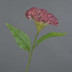 Cresta del gallo artificial ANUBIS, rosa, 60cm, Ø13cm