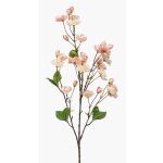 Rama falsa de cerezo de flor japonés AKEMI con flores, salmón, 90cm