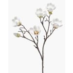 Magnolia de plástico ANEU, crema, 65cm, Ø7-8cm