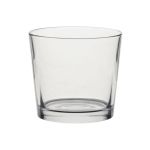 Portavelas XXL ALENA, vidrio, transparente, 9cm, Ø10cm
