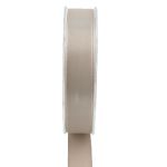 Cinta decorativa de poliéster WIARA, beige, 50 m, 25 mm