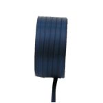 Cinta doble de satén Vipke, azul oscuro, 50 m, 6 mm