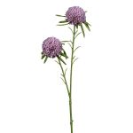Rama artificial dalia pompon SNURK, lila, 45 cm