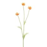 Rama decorativa de cosmos ZALVON, naranja, 60 cm