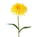 Flor artificial gerbera SUNGER, amarilla, 45 cm