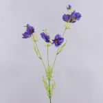 Rama decorativa con cestas HISSAN, lila oscuro, 75cm