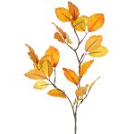 Rama decorativa de haya LOPERDY, amarillo-naranja, 70 cm