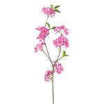Rama artificial Cerezo FYNLOK con flores, rosa, 75 cm