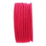 Cordón NICOLETTE, rojo, 25m, 4mm
