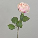 Rosa artificial FINAKAS, rosa, 65cm, Ø9cm