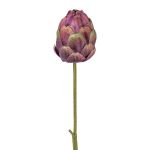 Verduras artificiales Alcachofa BABBYS, berenjena, 85 cm