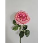 Rosa artificial GINAKAL, rosa, 65 cm