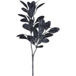 Rama decorativa de arbusto mate MARVON, negro, 75 cm