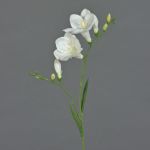 Freesia artificial MARUSHA, blanca, 65cm, Ø7cm