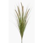 Pennisetum artificial YWAIN, panículas, varilla de ajuste, beige-verde, 70cm