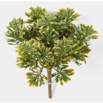 Crossostephium artificial KARAHNI en varilla de ajuste, verde-naranja, 20cm