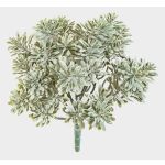 Crossostephium artificial ALGOL, en varilla de ajuste, zona de tránsito, gris-verde, 20cm