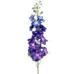 Delphinium artificial SETSUKO, azul oscuro, 95cm