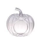 Terrario para plantas KADINA, cristal, forma de calabaza, transparente, 24cm, Ø23cm