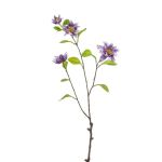 Rama decorativa clemátide RUHNA, lila, 75 cm