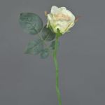 Rosa artificial ELLI, crema-rosa, 30cm, Ø6cm