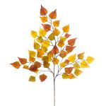 Rama de abedul sintética NIKOLAJ, amarillo-marrón, 65cm