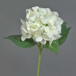 Hortensia flor de simulación GABRIELLA, crema, 50cm, Ø18cm