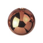 Bola de árbol de Navidad FABIANA, 48 unidades, cobre brillante, Ø3,5cm