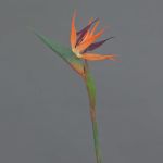 Strelitzia artificial WEIYU, naranja-morado, 60cm