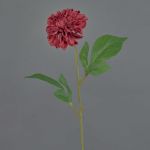 Dahlia artificial WANRU, burdeos, 50cm