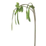 Rama artificial de vaina de judía XINGZI con vainas, verde, 115cm