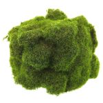 Decoración de piedra de musgo artificial YUELAN, verde, 20x14cm