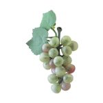 Racimo de uvas artificiales SHEBEI, verde-rosa