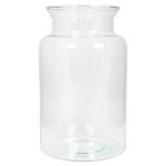Jarrón de cristal KARIN OCEAN, transparente, 30 cm, Ø 19 cm