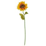 Girasol artificial TRIVAN, amarillo-naranja, 50 cm, Ø 10 cm