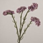 Flor artificial limoncillo AYISHA, aspecto seco, violeta claro, 65 cm