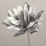 Agave artificial DANINA, gris, 35cm, Ø30cm