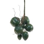 Coco artificial TIHANA, 8 piezas, verde, 12cm