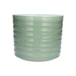 Maceta FLORDELINA, cerámica, verde menta, 18,1 cm, Ø 21,4 cm